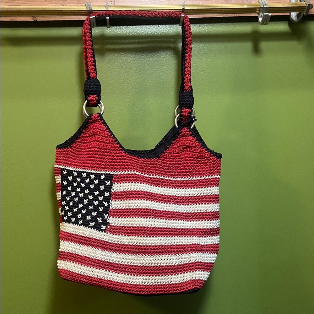 The Sak USA Crochet Bucket purse.